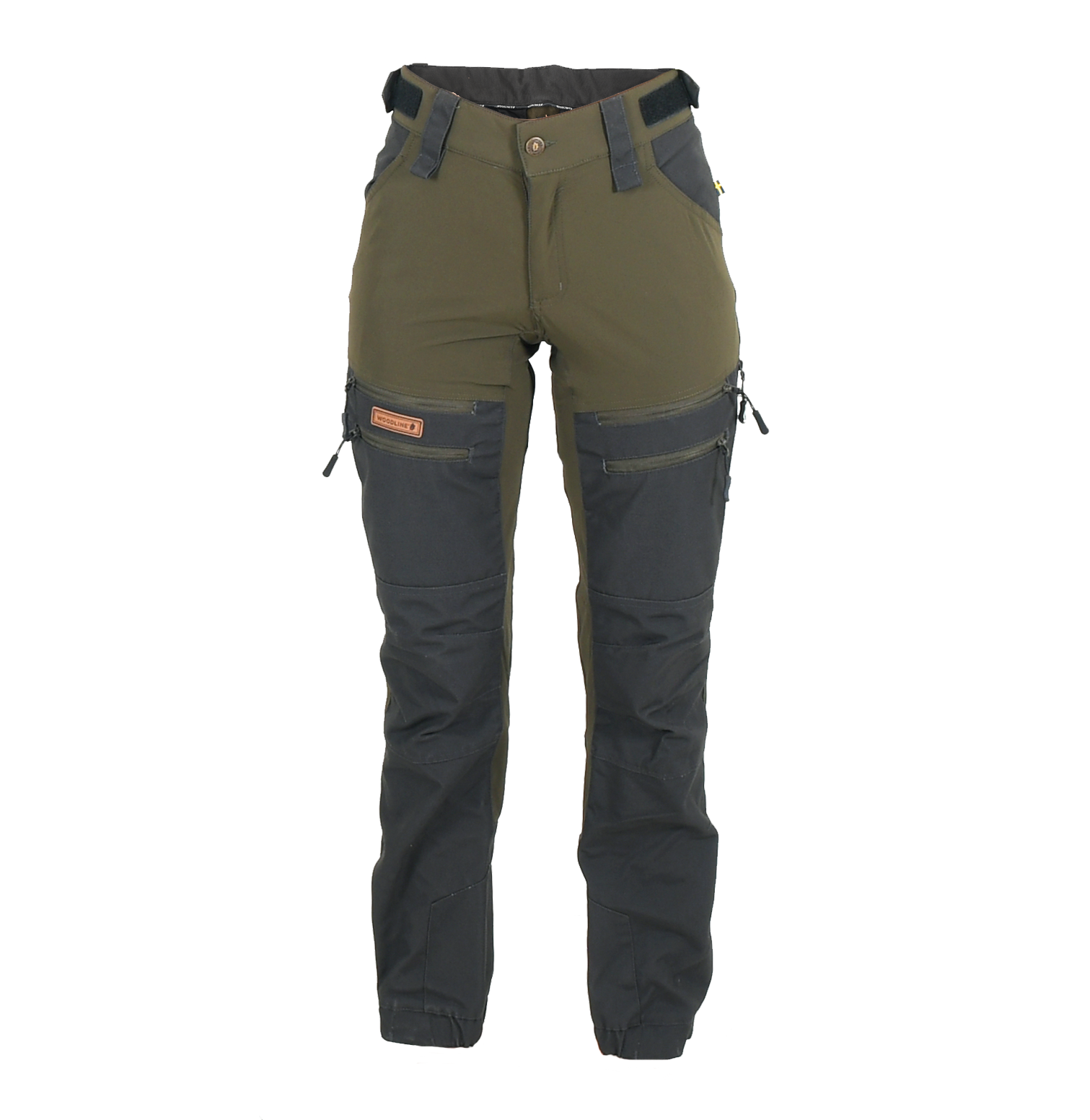 Woodline Byxa Granvik Grön/Grå 40