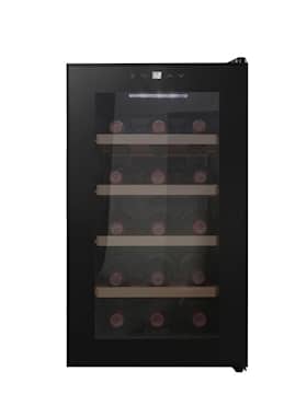 Cavin Northern Collection 15 fristående vinkøleskab sort til 15 flasker