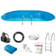Swim & Fun Basic Inground pool oval 800 x 400 x 120 cm 30.000 liter