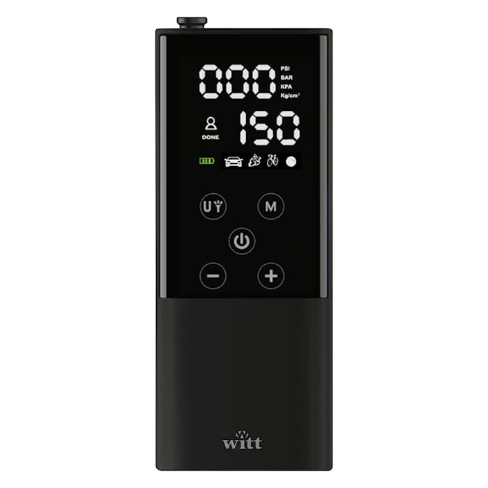 Witt Smart Touch Air Pump cykelpumpe, genopladelig