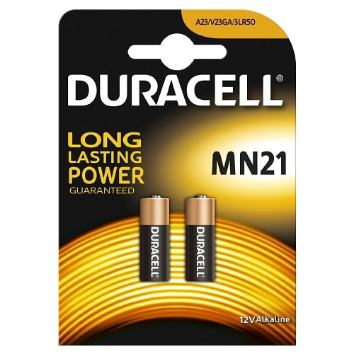Duracell security batterier alkaline 12V 3LR50.Pakke med 2 stk.