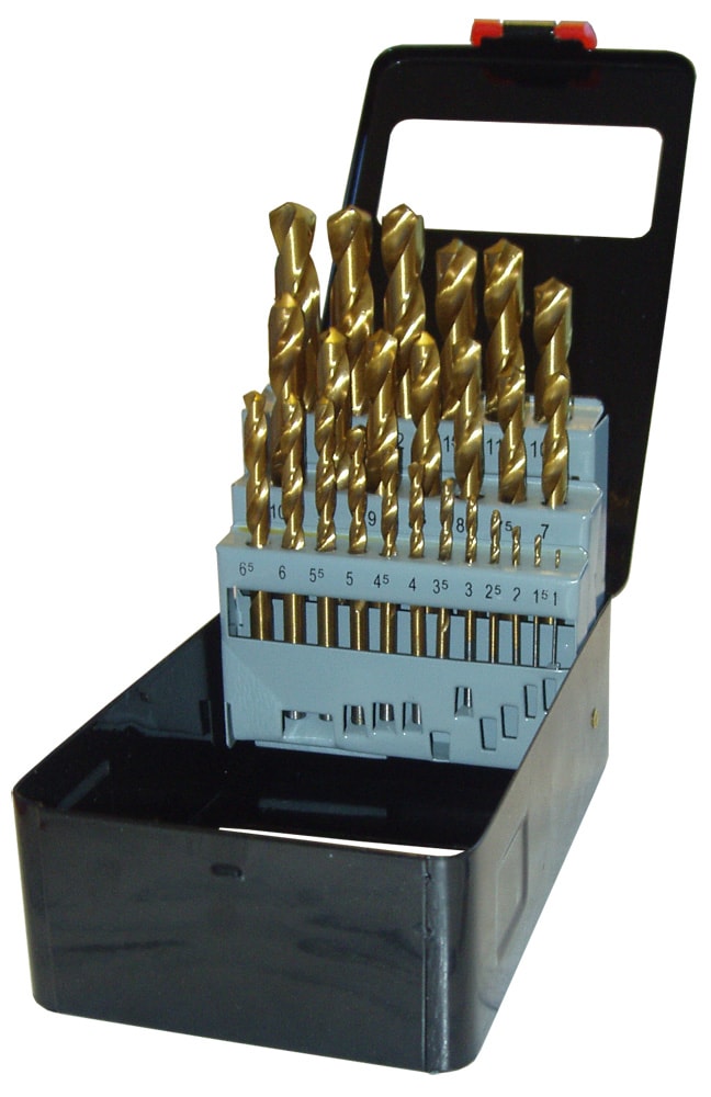 Hawk Borsæt HSS TIN 1-13 mm