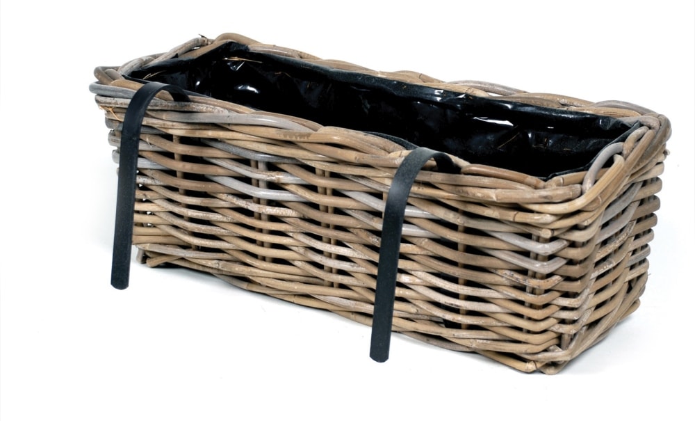 Laura altankasse med kroge L47 x B19 x H15 cm