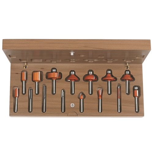 CMT Overfræsesæt med 15 stk. K8