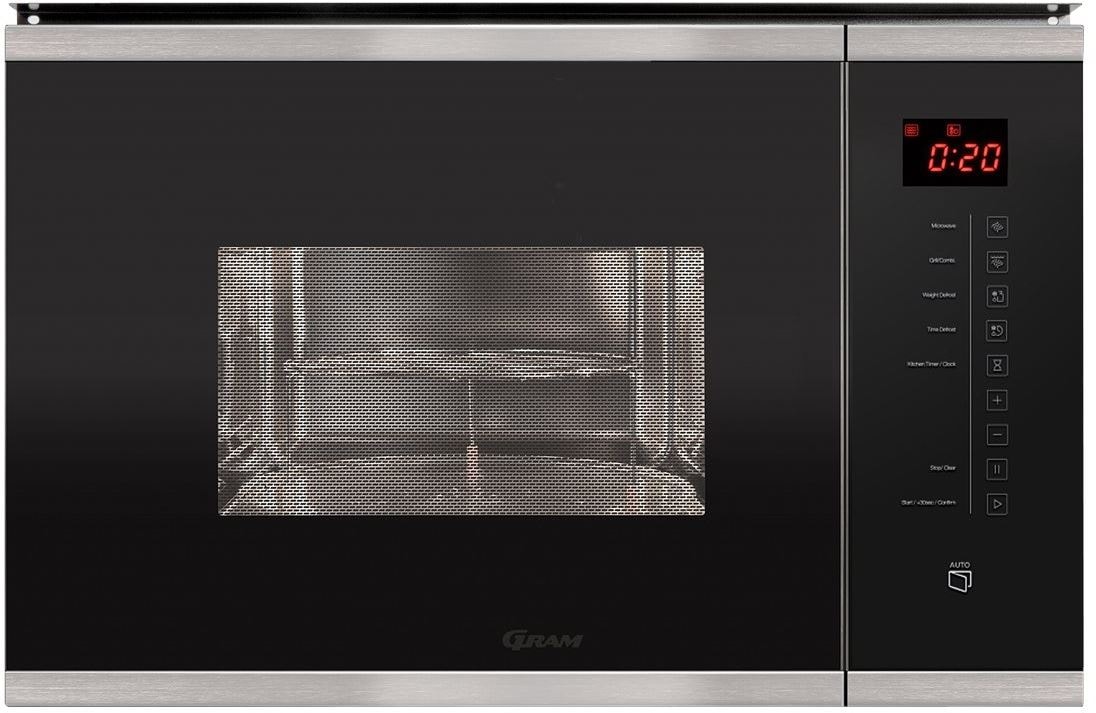 Gram IM 20614-90 X indbygningsmikroovn EasyOff Steel 25L