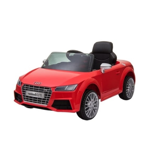 Nordic Play Audi TTS Roadster 12V elbil i rød med gummihjul