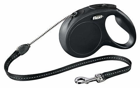 Flexi leash New Classic Medium Black 8m
