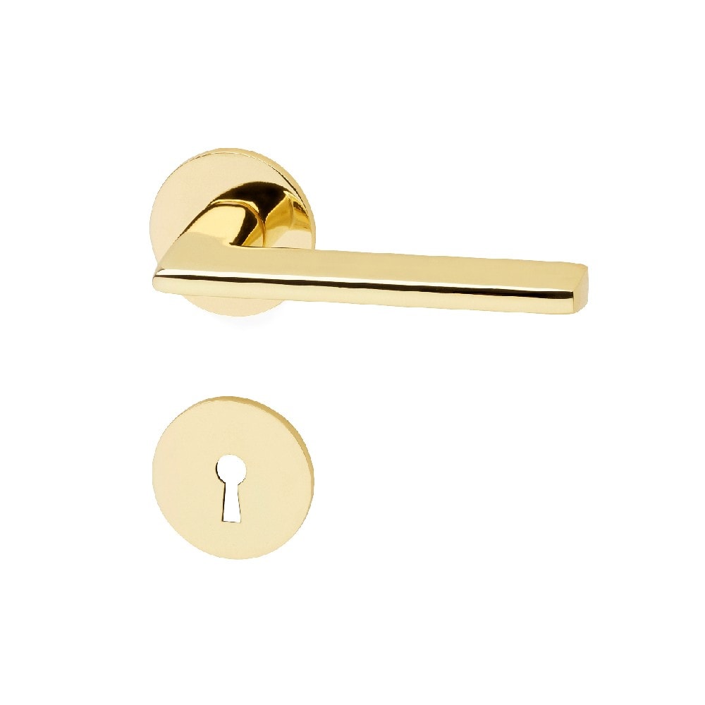 Habo Denver dørgreb indvendig messing