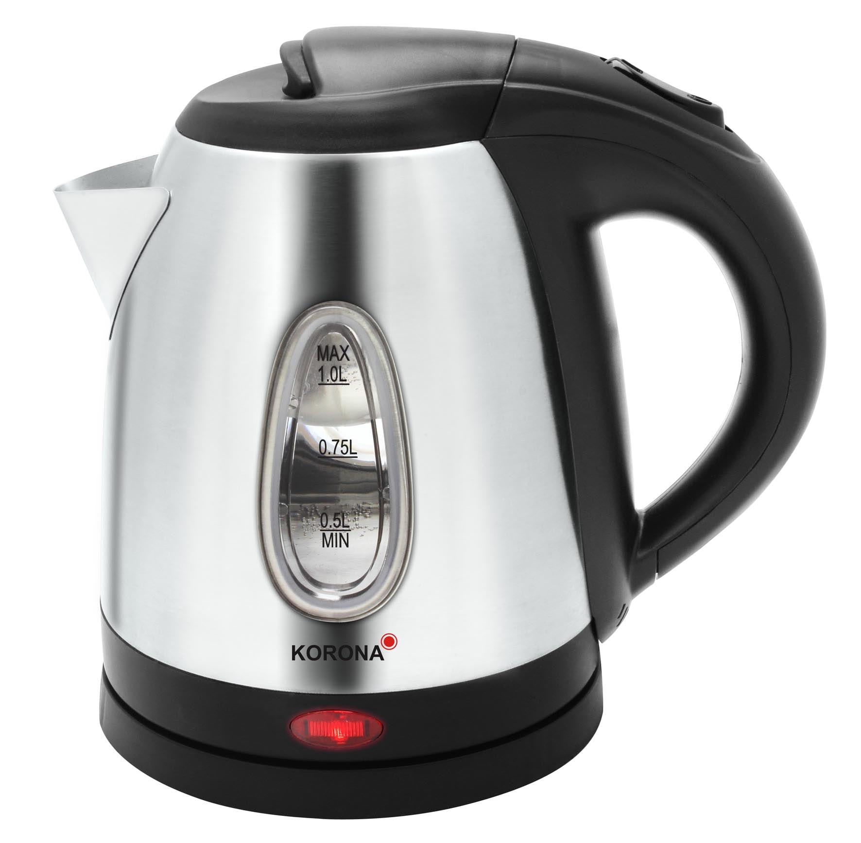 Korona 20303 elkedel rustfri 1L 2200W