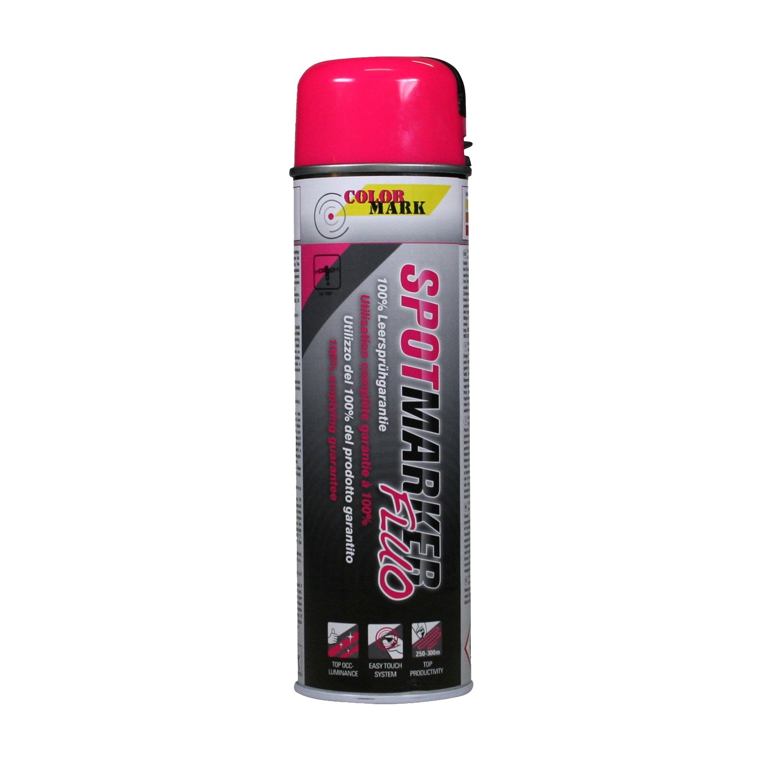 Spotmarker Fluo mærkespray fluorescerende blå 500 ml