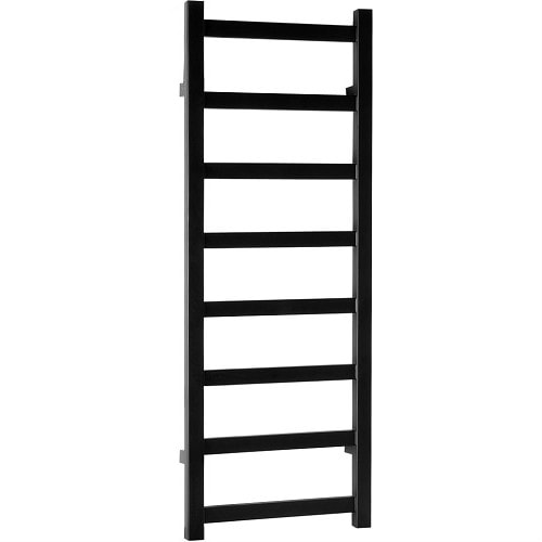 Kriss Manisa håndklædetørrer i sort 1000 x 500 mm.Centermål 470 mm.