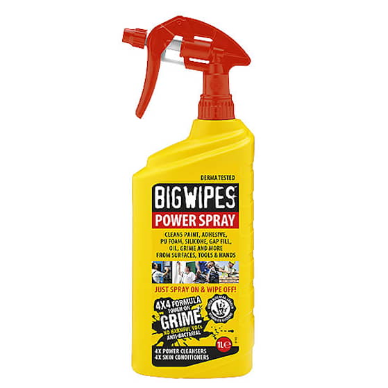 Big Wipes Red Power Spray rengøringsmiddel 1 liter