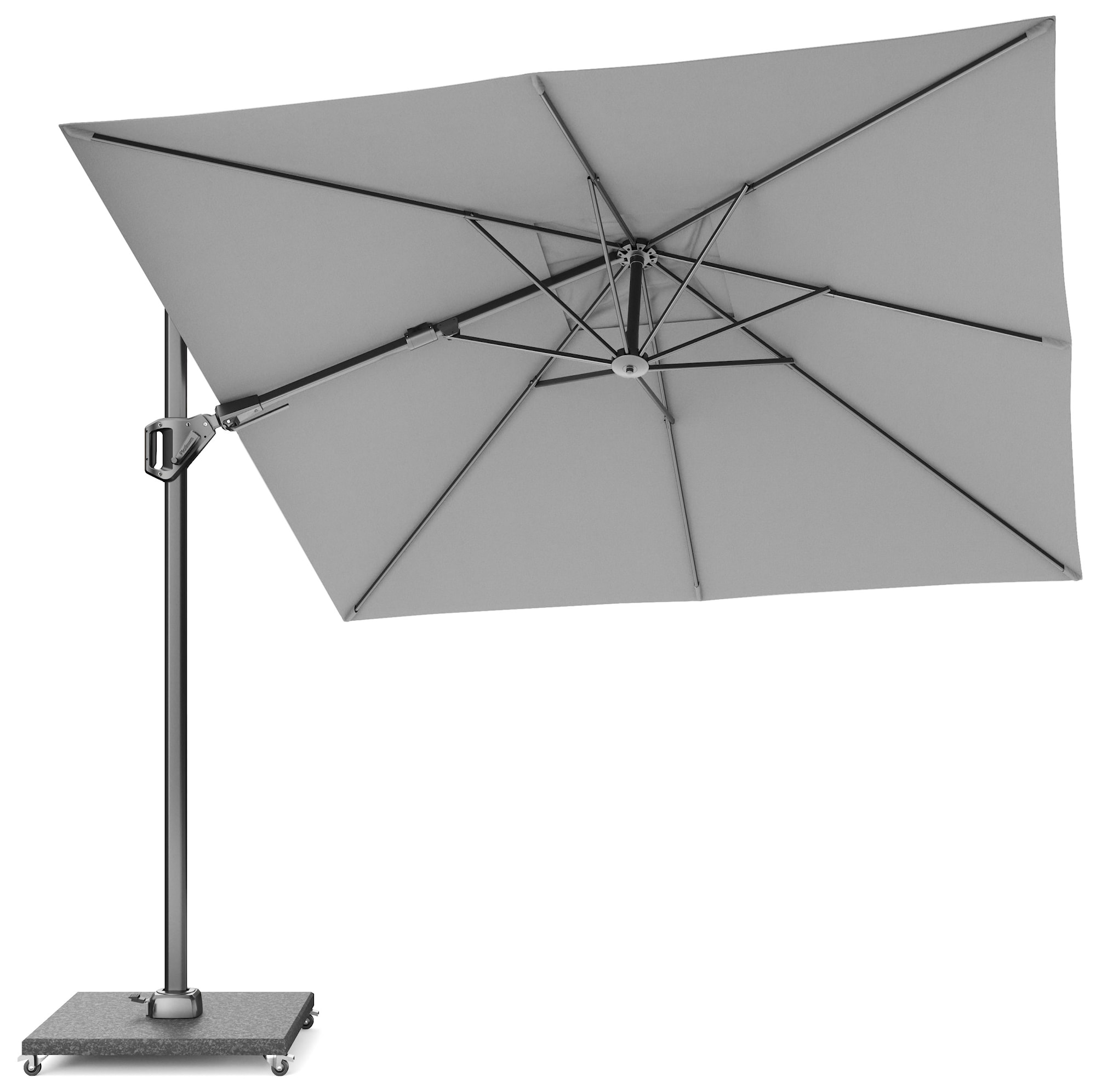 Platinum Voyager T² 270x270 parasol Light Grey