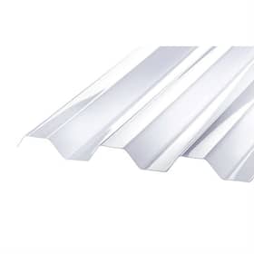 Rias Sunlux HI-PVC trapez tagplade i opal 244 x 103,9 cm