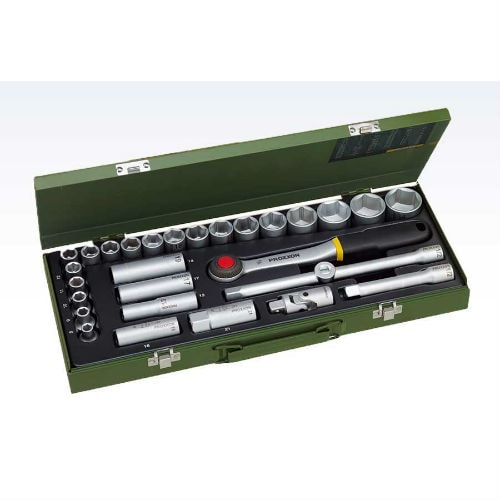 Proxxon topnøglesæt 1/2" med 29 dele