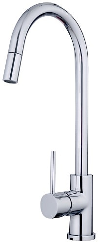 Adora køkkenvandhane i krom med U-tud og udtræk12818.00