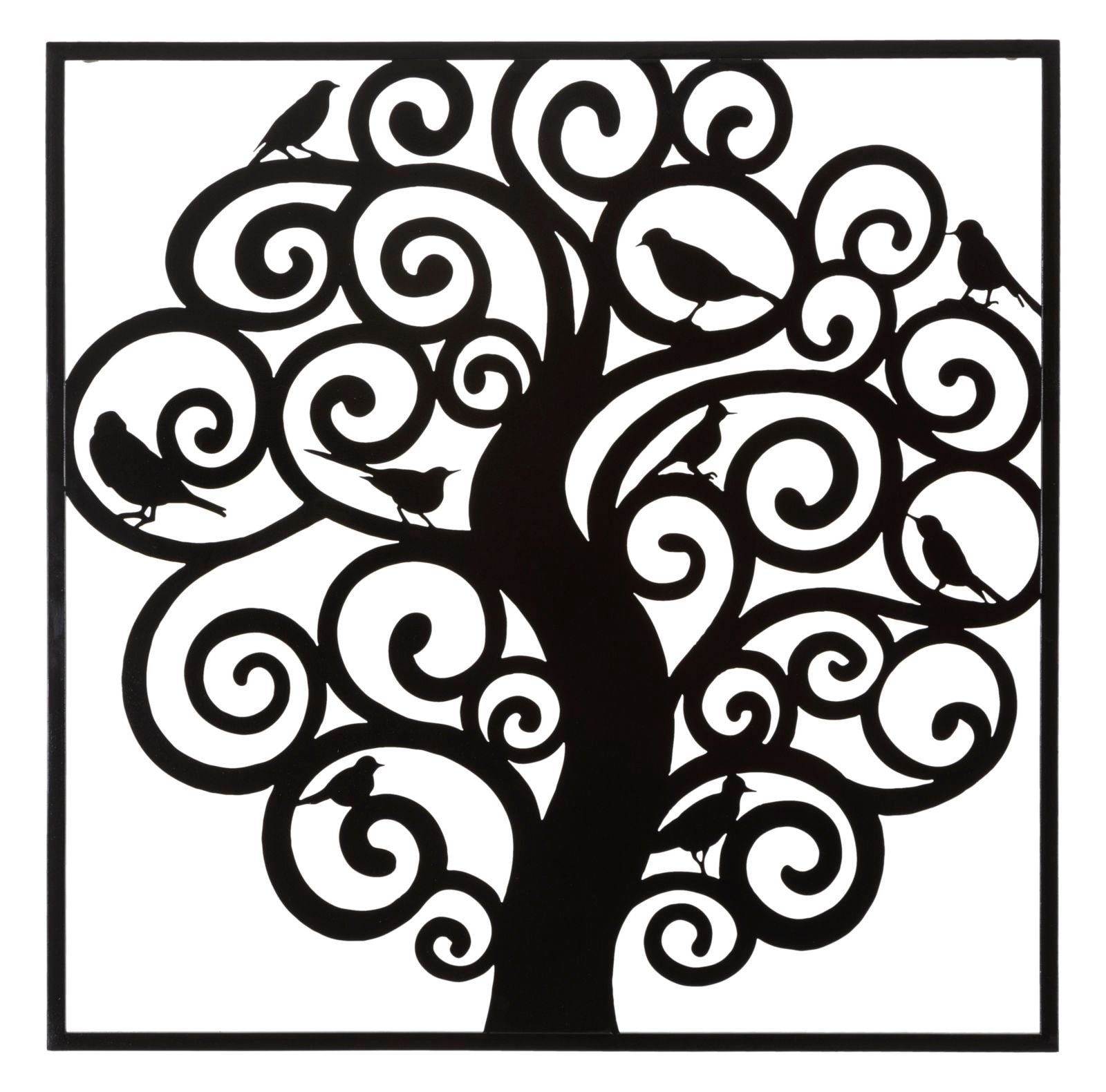 Mauro Ferretti Tree vægdekoration 70 x 1 x 70 cm