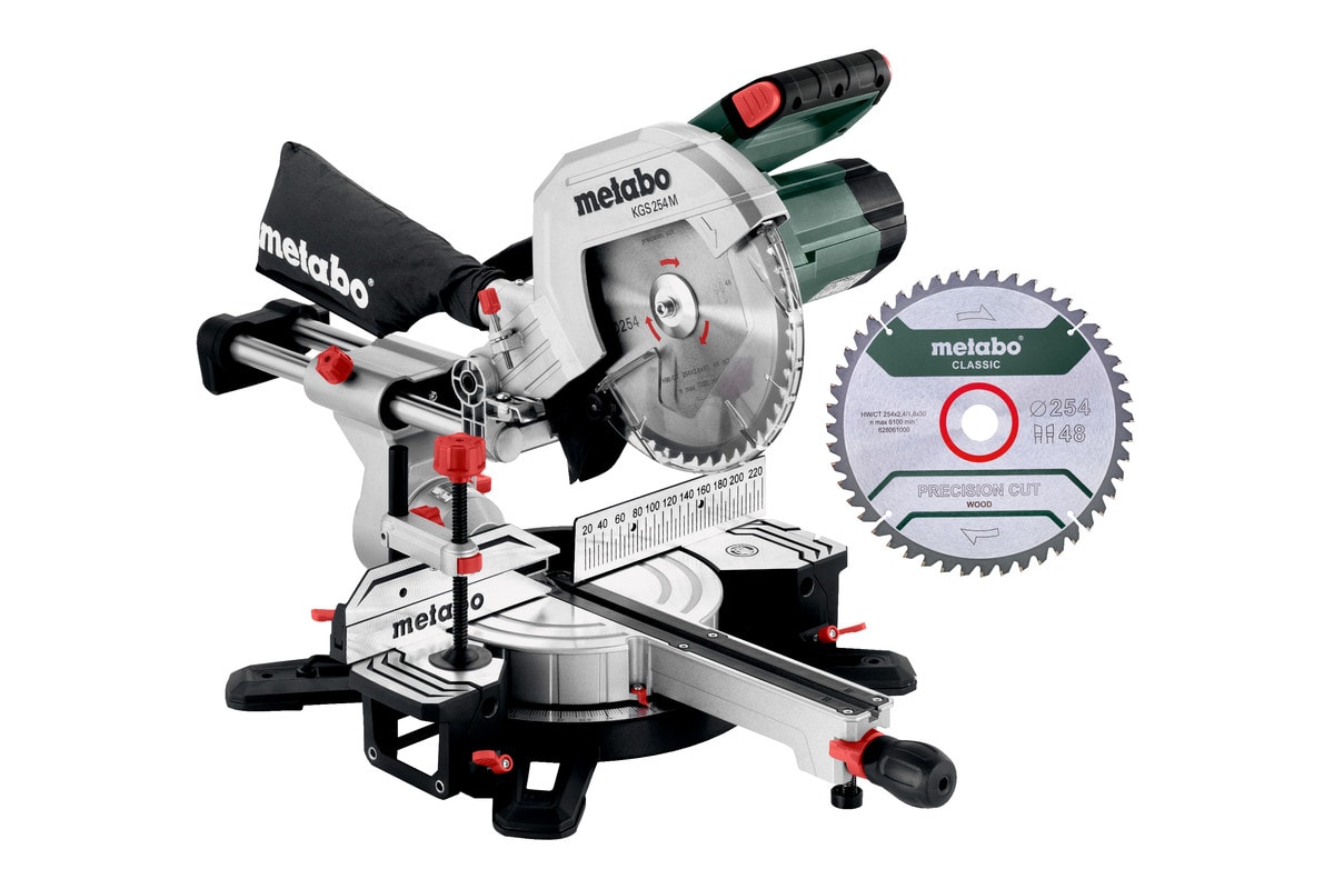 Metabo kap- og geringsav KGS 254 M Set