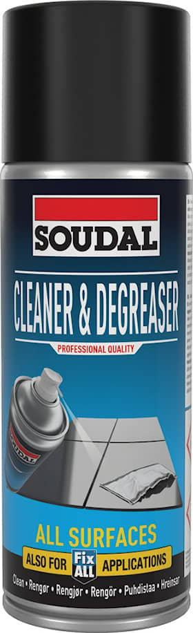 Soudal Cleaner & Degreaser rensemiddel 400 ml