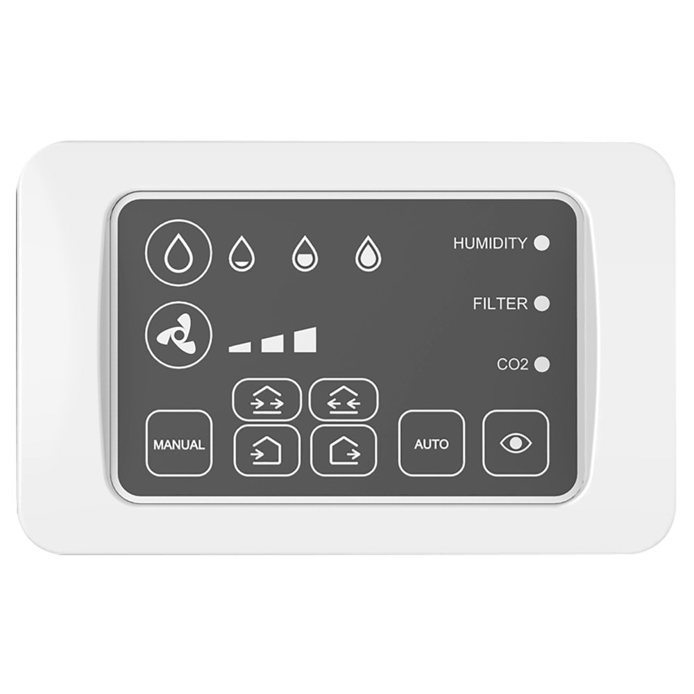 Klimair UNO REMOTE Panel Til Remote160 - Varmegenvinding - Frishop.dk