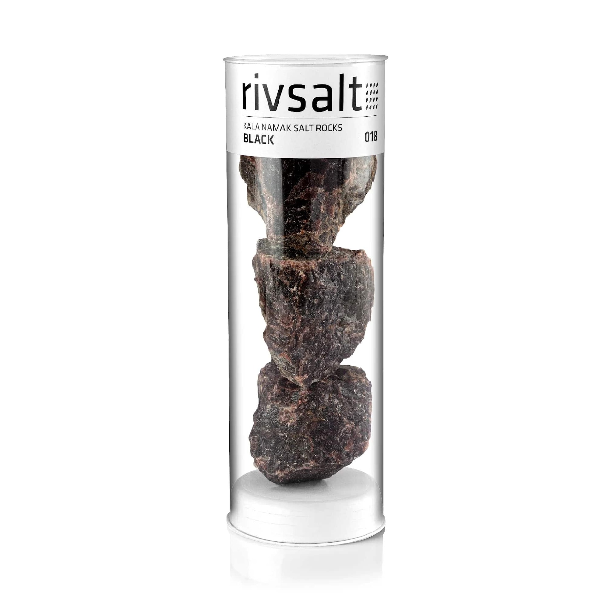 Rivsalt Refill sorte saltsten