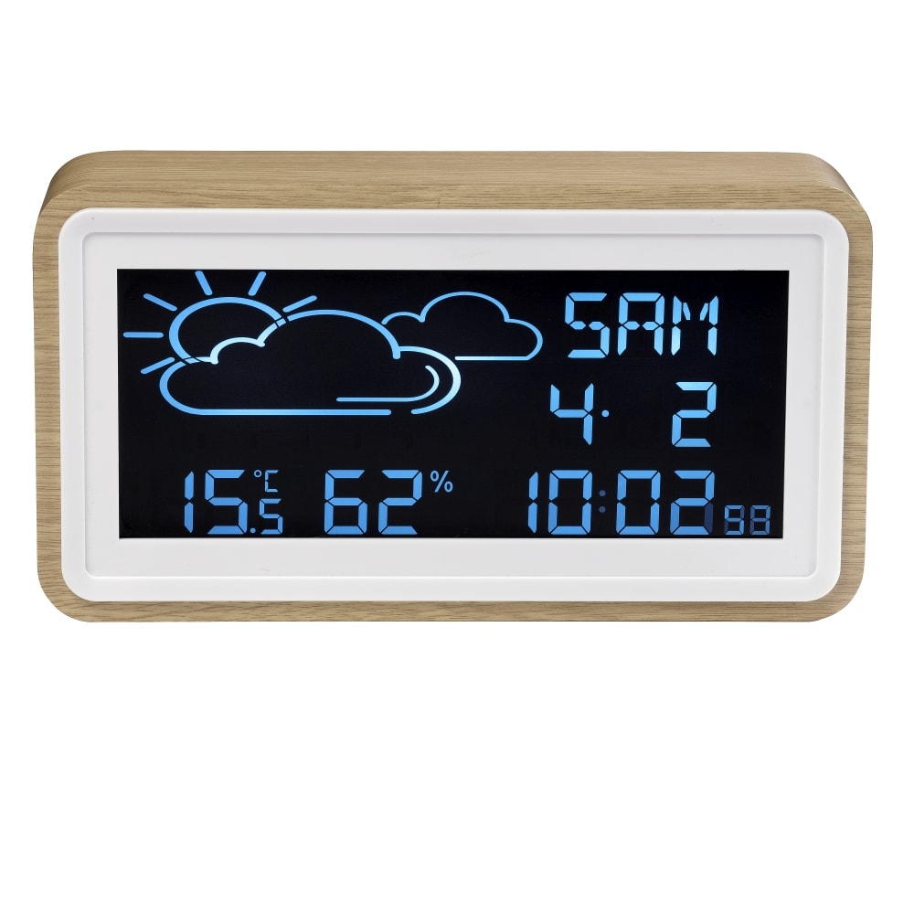 Denver WS-72 vejrstation med vækkeur