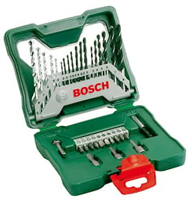 Bosch bor/bitssæt x-line 33 dele i kuffert