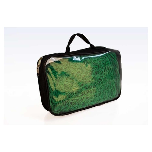 Trailernet i grøn med 6 mm elastikkant 155 x 110 cm