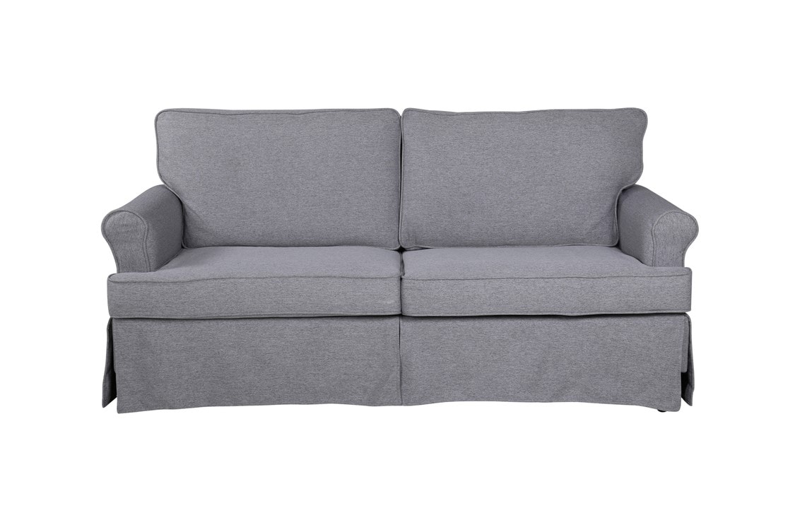 Venture Design Anton 2-personers sofa i sort tekstil