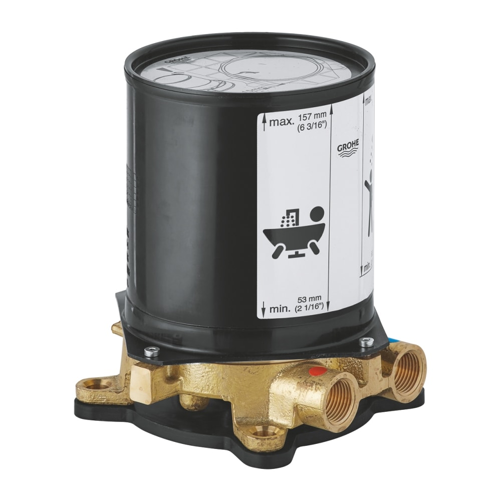 Grohe indbygningsdel til gulvmonteret kararmatur