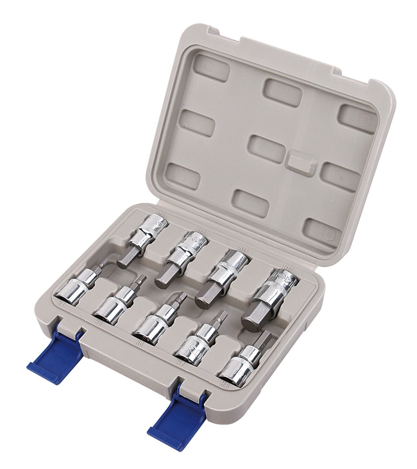 Irimo Bitstoppe Sæt 1/2" Sekskant 9 dele