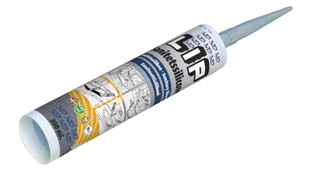 LIP sanitetssilicone koksgrå 300 ml