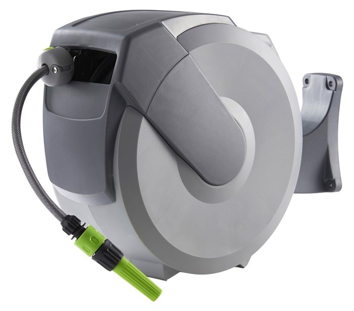 Grouw slangeoprul/slangeboks til væg 30 meter