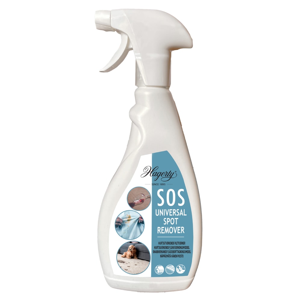 Hagerty S.O.S. cleaner. Universal pletfjerner.Klar til brug 500 ml.