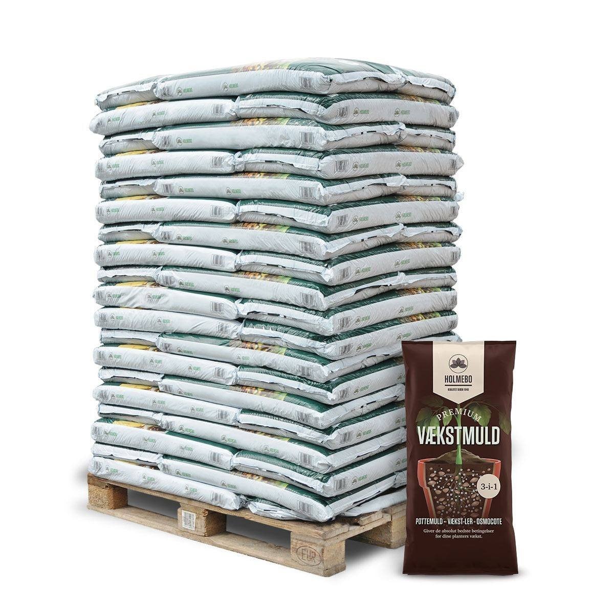 Holmebo Premium vækstmuld 51 x 40 liter 2040 liter