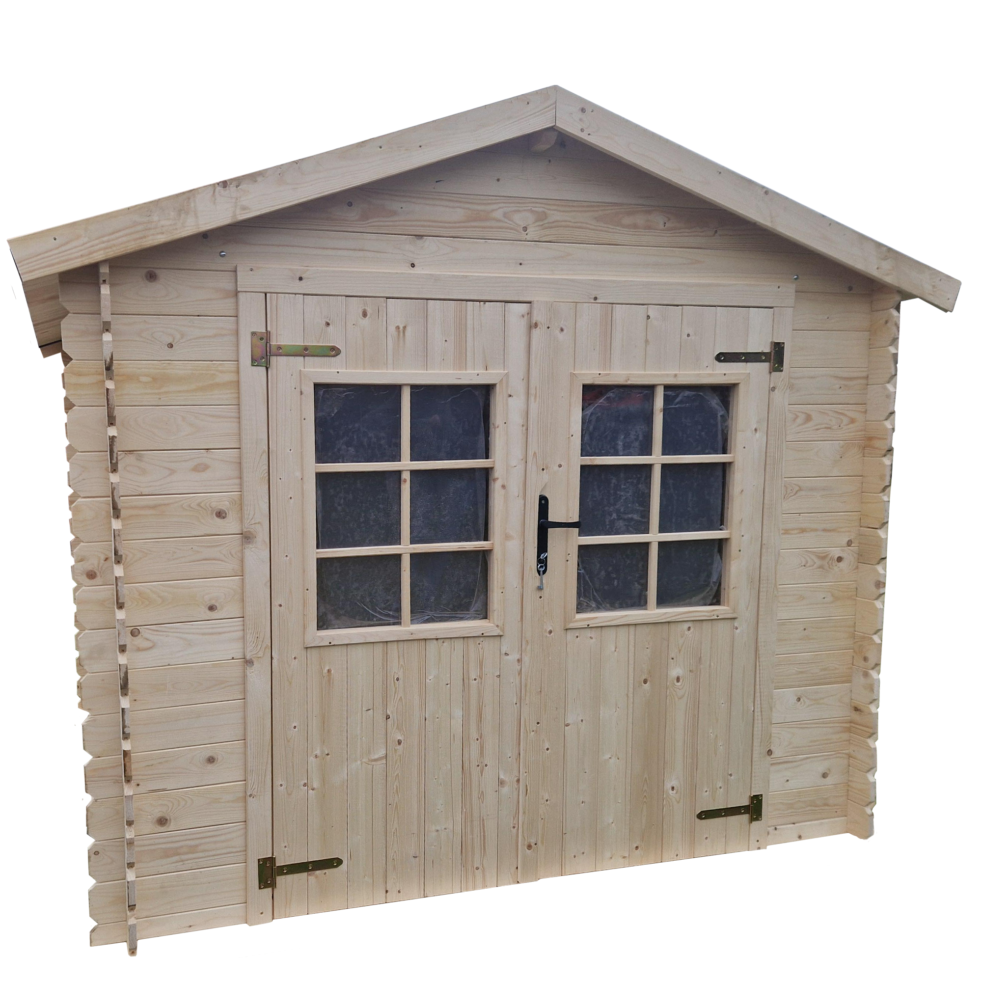 Hortus Møn redskabsrum ubehandlet ekskl. gulv og tagpap 6,15 m2