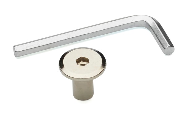 Møbelmøtrik 1409 m6 forniklet