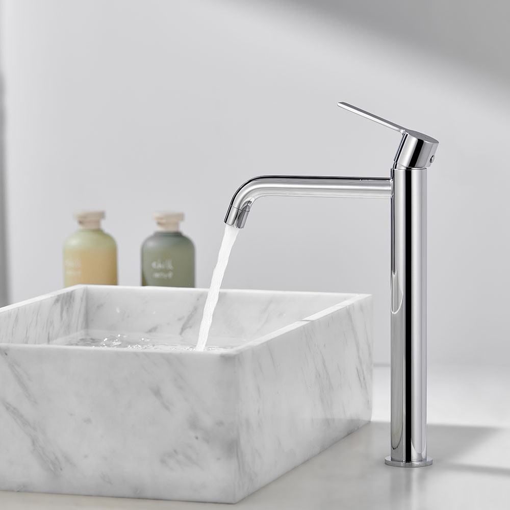 Bathlife Tillra håndvaskarmatur høj model i messing