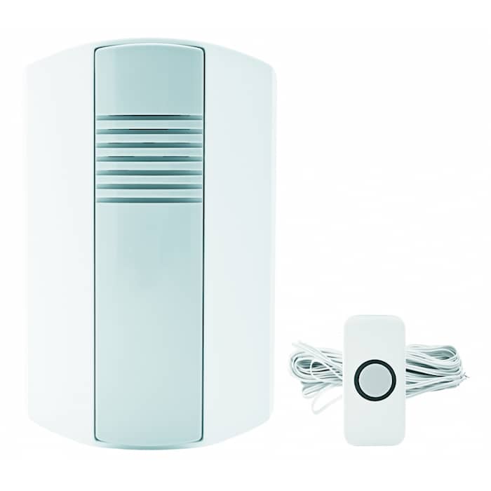 Ensonordic 200 Premium dørklokke hvid med ledning
