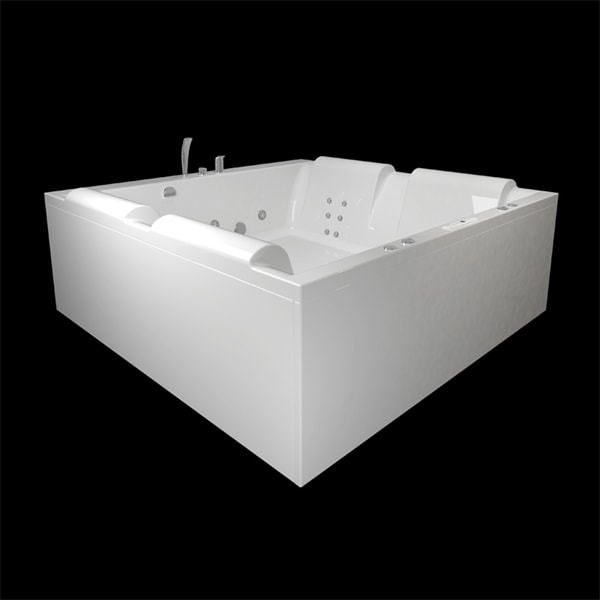 Westerbergs Pacific 180SQ 2.0 front til badekar/spabad