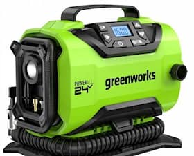 Greenworks G24IN luftpumpe 24V uden batteri og lader