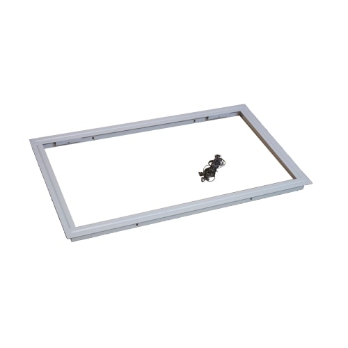 Thermex wireophængt indbygningsramme i hvid til integreret loftemfang 900 mm