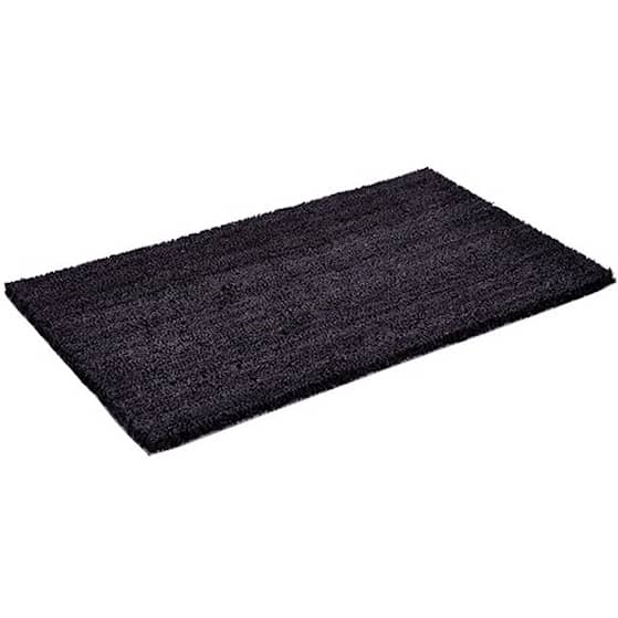 Clean Carpet kokosmåtte sort firkantet50x80 cm