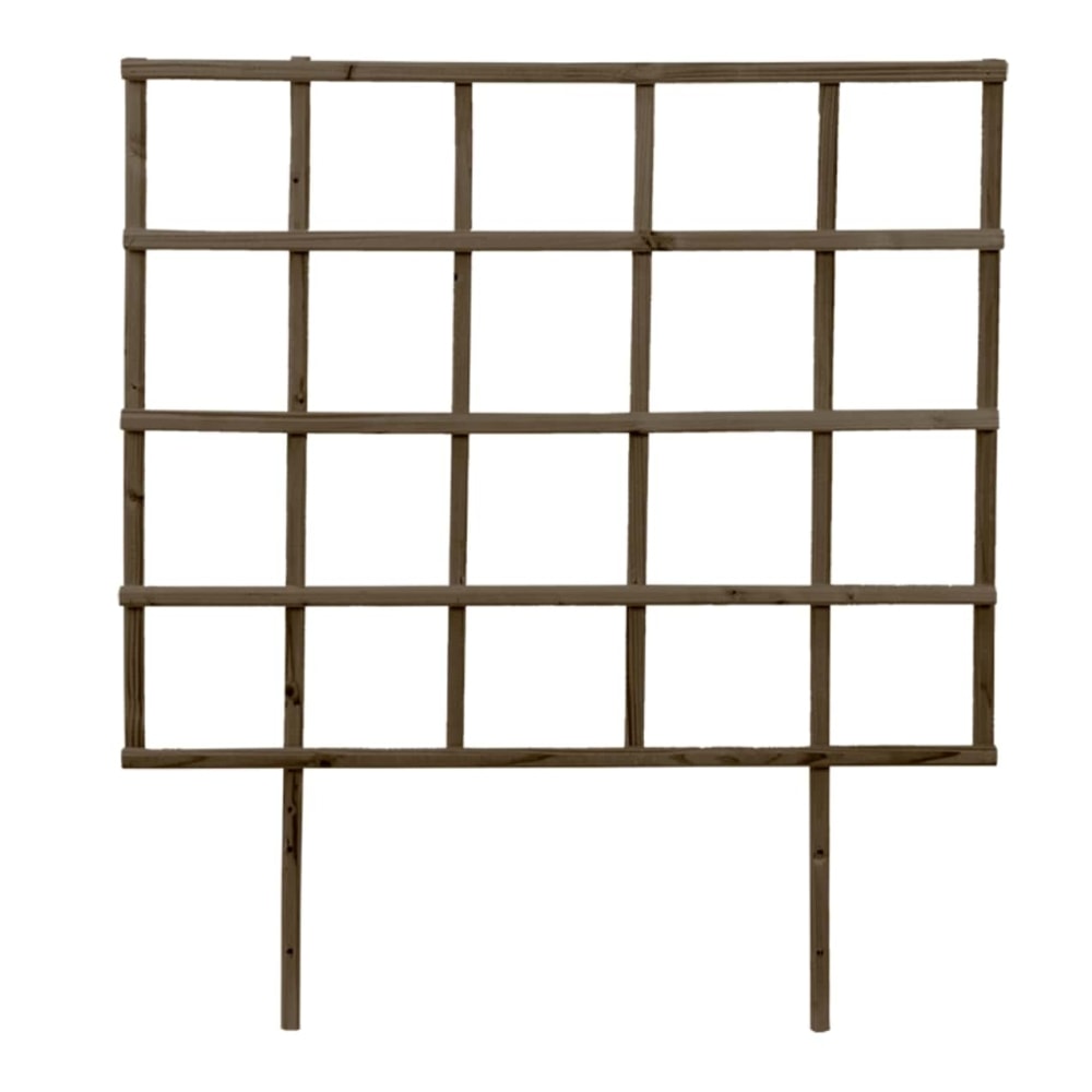 Esschert Design espalier til højbed NG94 mørkbejdset gran