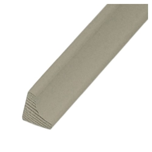 Huntonit hjørneliste indvendig hvid grundet 12 x 12 x 2700 mm