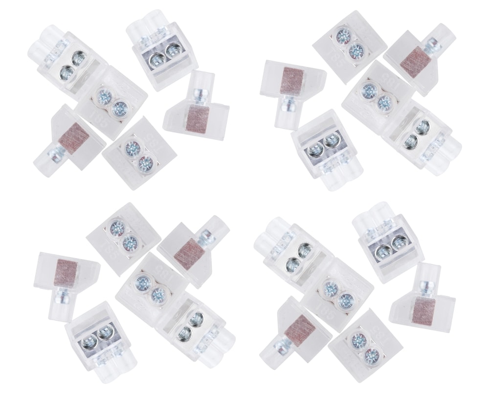 Samlemuffe dobbelt 25 stk.