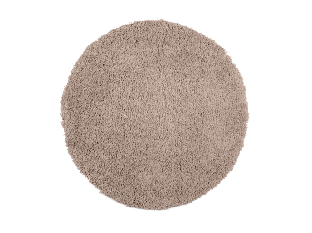 Habo Camelia badeværelsesmåtte sand Ø90 cm