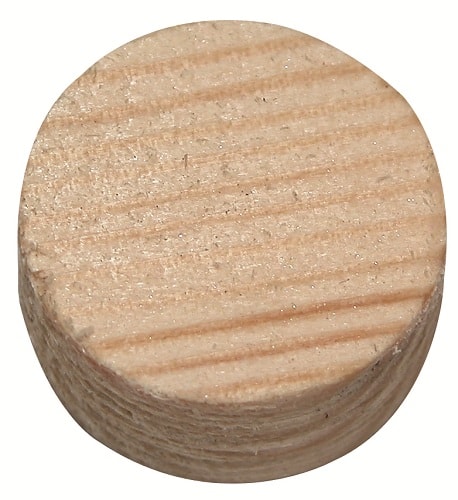 NKT dækknap til gulvjack. Ask. 20 mm. 25 stk. i pose.