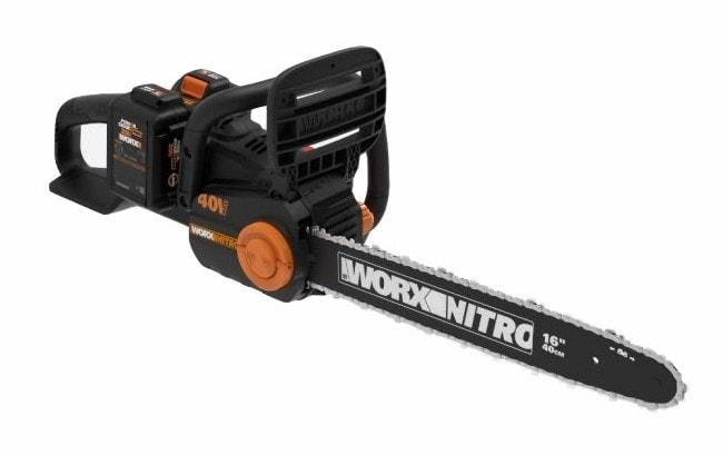 Worx WG385E k desav 2x20V 40 cm med 2 x 4 0 Ah batteri og lader