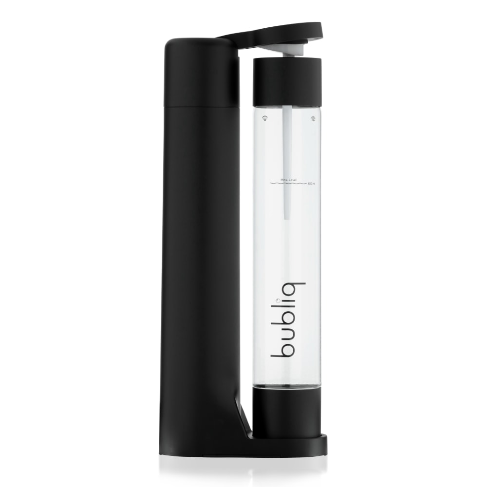 Bubliq Drink Carbonator sodavandsmaskine i silver